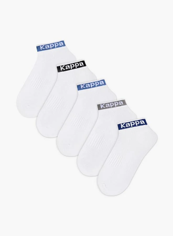 Kappa Pack Of 5 Boys Sports Socks Ankle Length